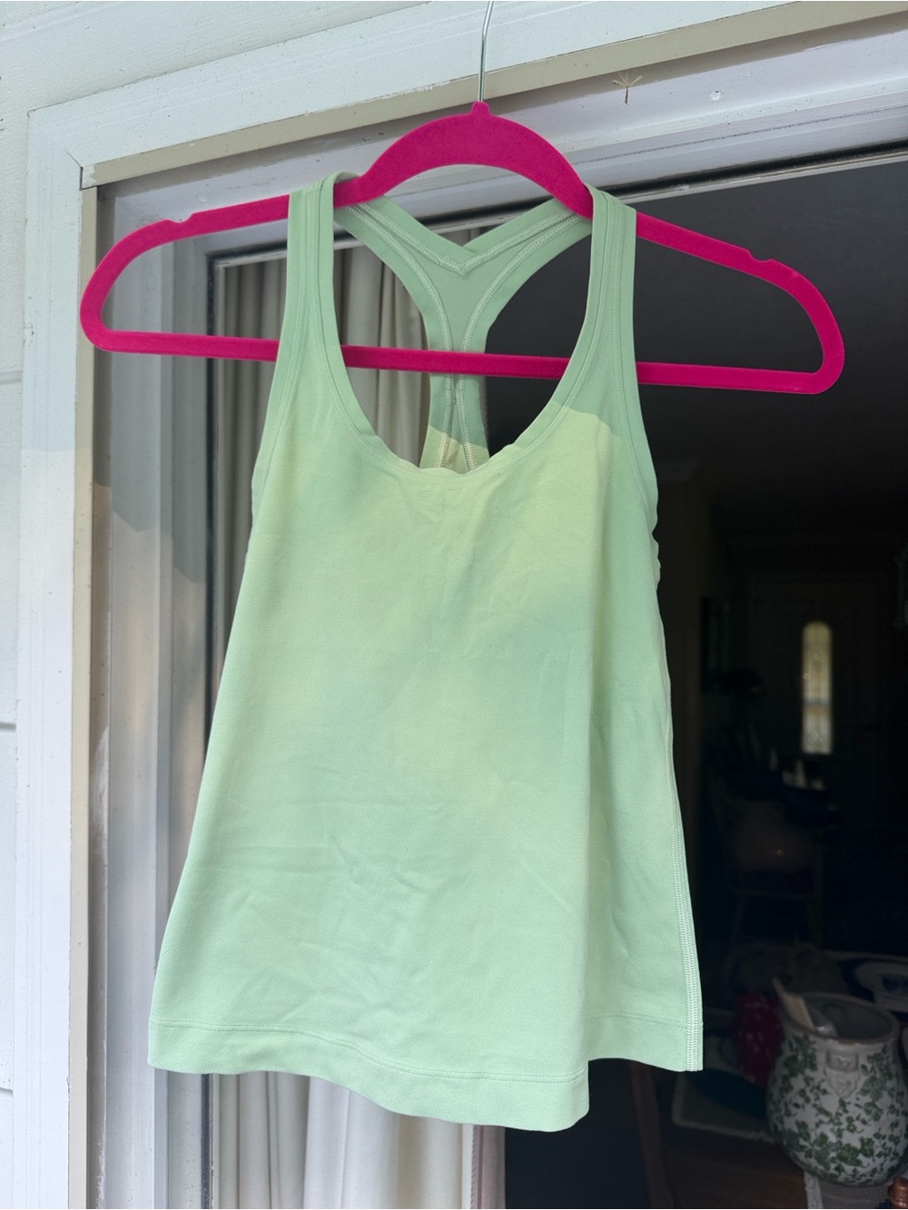 Lululemon Nulu Cool Racerback Tank in Cool Mint